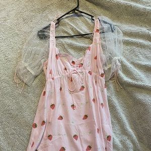 For Love and Lemons Strawberry Dress